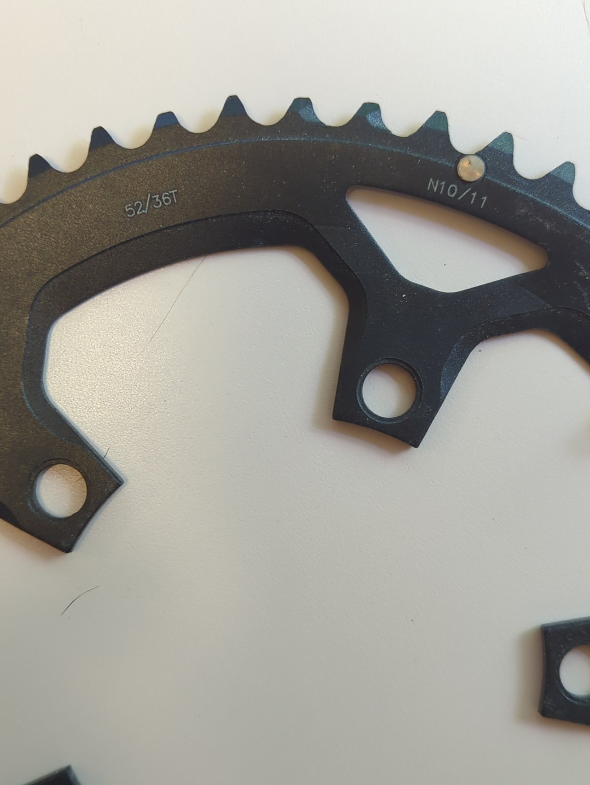 FSA Pro Road Chainring – 52t, 110 BCD, Aluminum, N11, Black