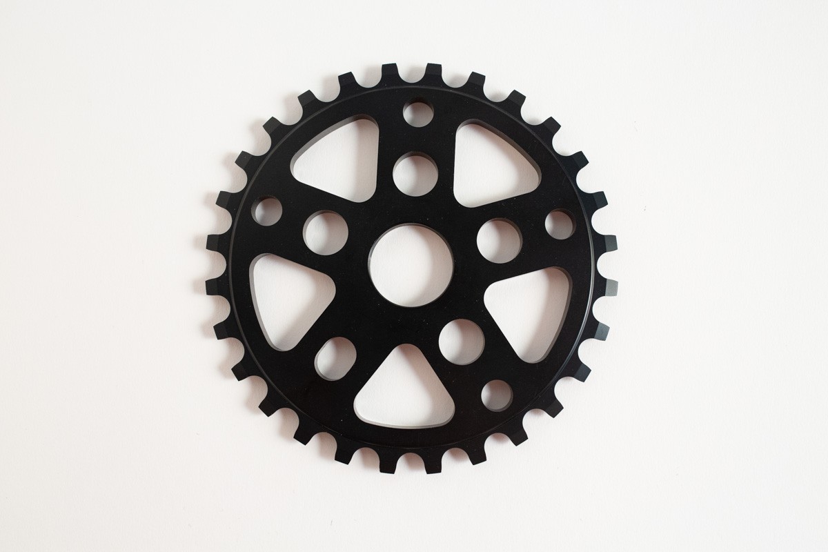 NOS Odyssey Chase Hawk C-512 28T BMX Sprocket Black 7075-T6 Aluminum
