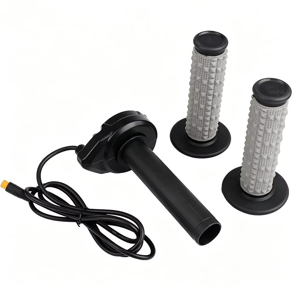 Ebike Full Twist Throttle 3 Pin Ebike Throttle Kit Waterproof Quick Twist Thrott
