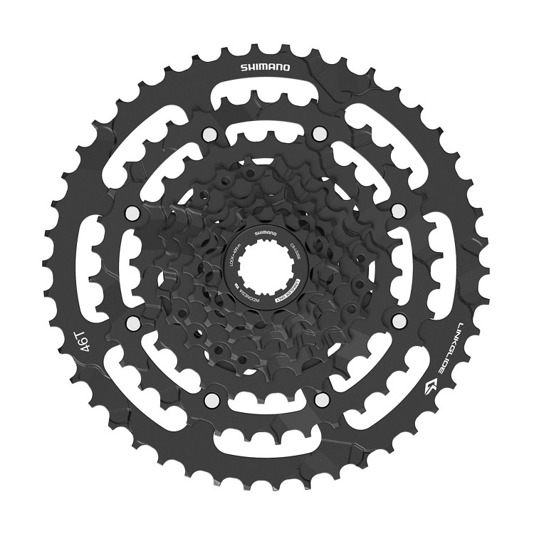 Shimano CS-LG300-9 LINKGLIDE Cassette a 9-Speed a 11-46T a NEW (Original Box) Co