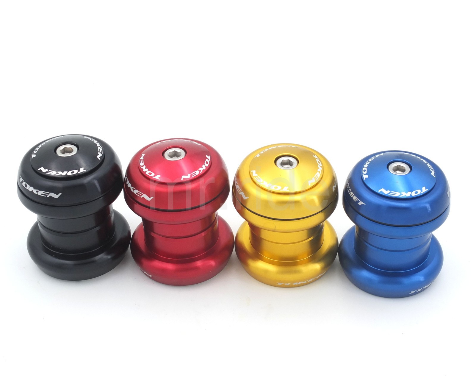 mr-ride Token Headset 1-1/8″ 34mm tube,Threadless/Integrated, (w/ top cap) Black