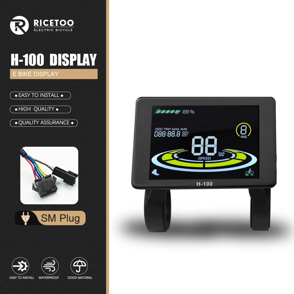 E-bike 3 Mode Controller Sine Wave Controlle 17A 26A 30A 40A with LCD Display