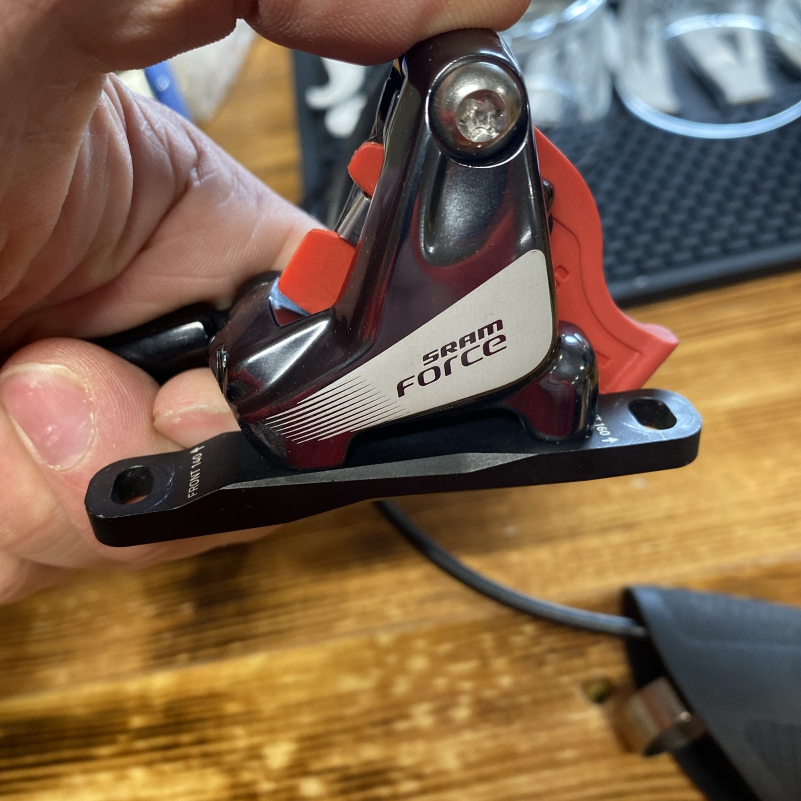 Sram Force Left Front Shifter And Brake Flat Mount Double HydroR (NW)