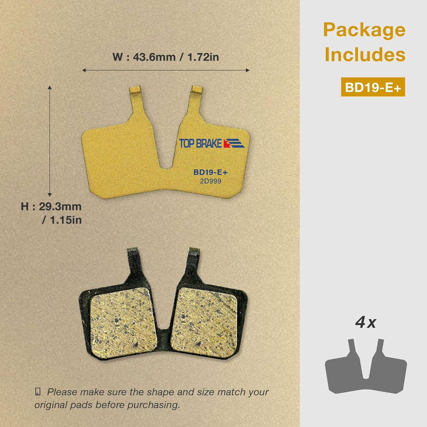 Disc Bike Brake Pads Compatible with MAGURA MT5 Mt5E MT7 MT7 PRO MT Thirty | MTB