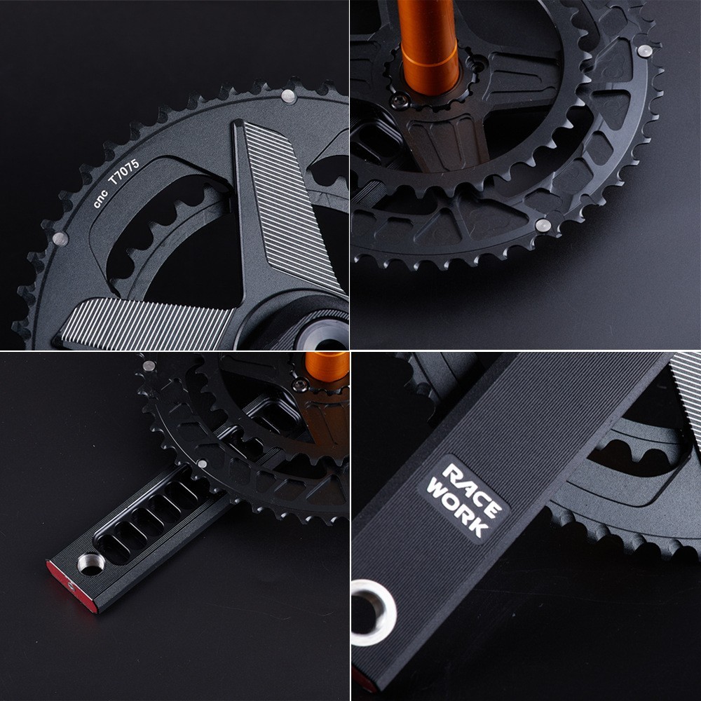 WHEELTOP EDS TX Wireless Electronic 2×11 Alloy Crankset Full Kit Rim Brake Road