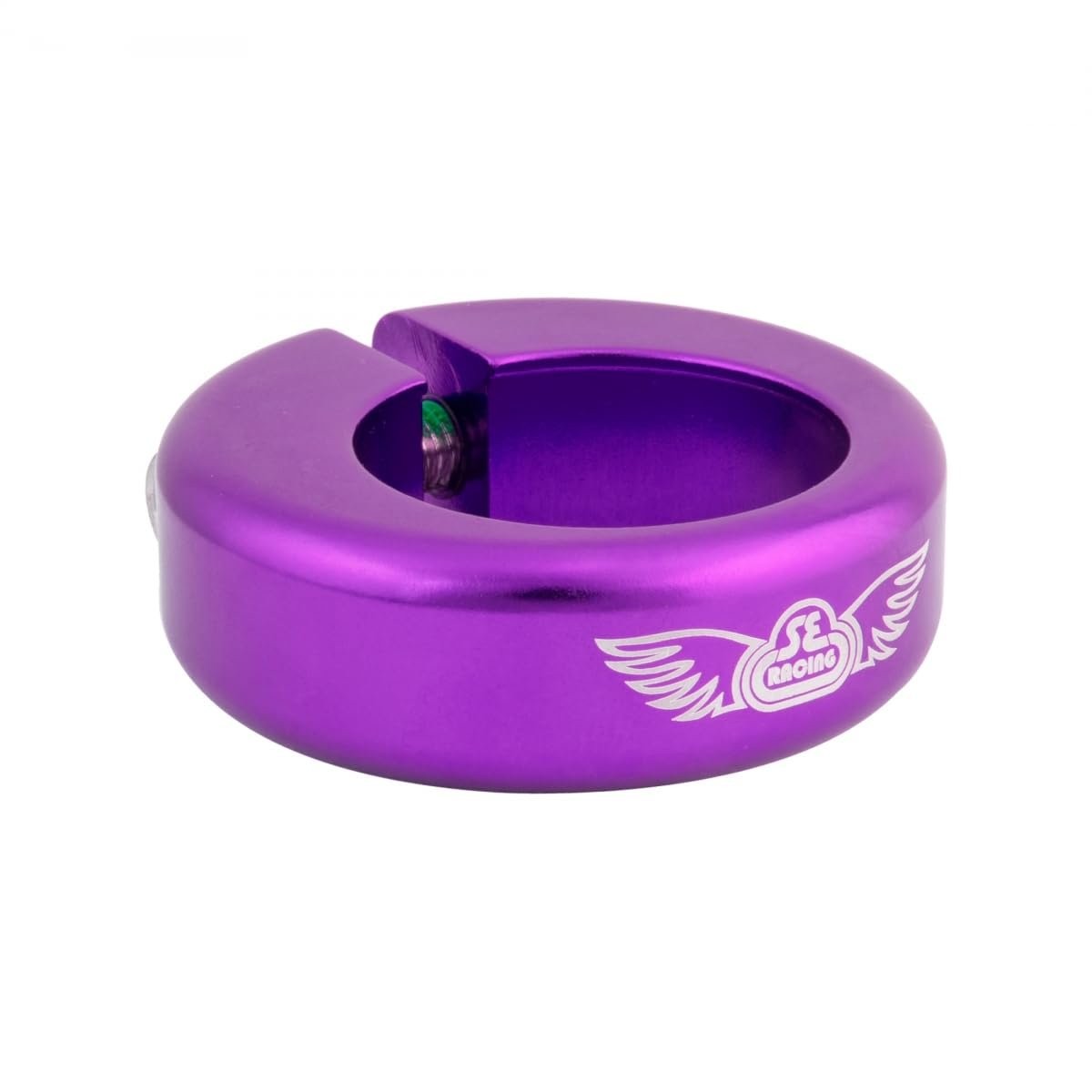 SE Bikes Champ Clamp Seatpost Clamp 31.8mm Aluminum Purple Genuine SE Racing