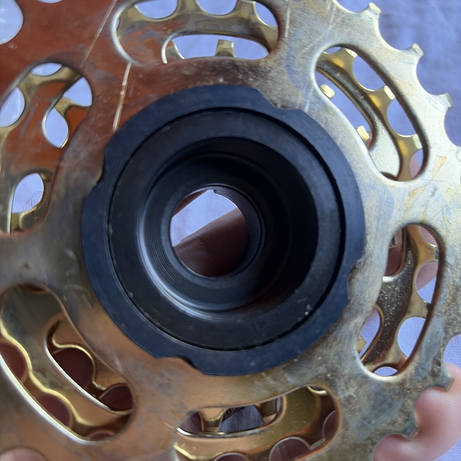 Vintage Suntour Pro-Compe Freewheel 5 Speed Gold NOS 14-28T 28T