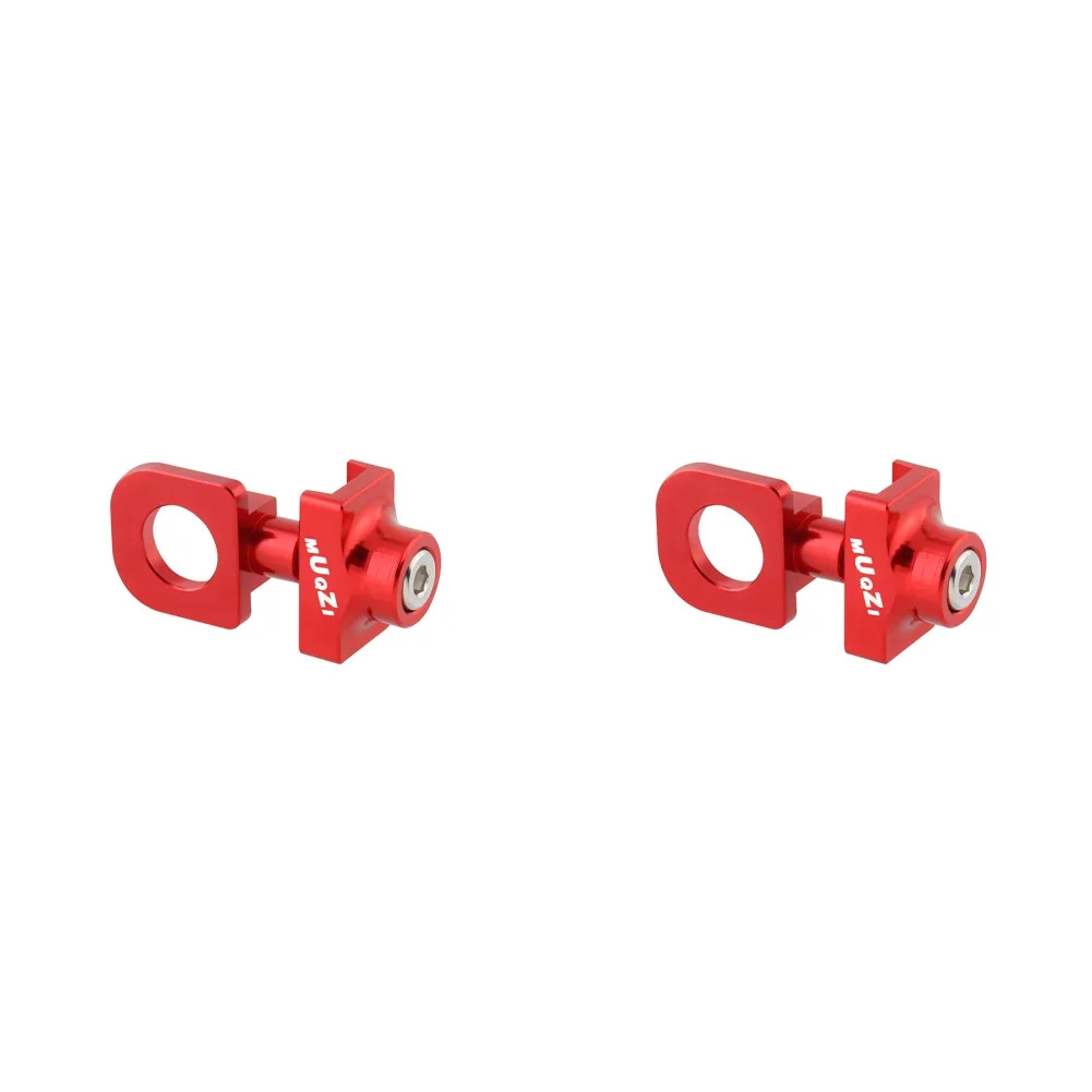 Single Speed Bike Chain Tensioner Bolt Aluminum Alloy Adjuster Fixie BMX