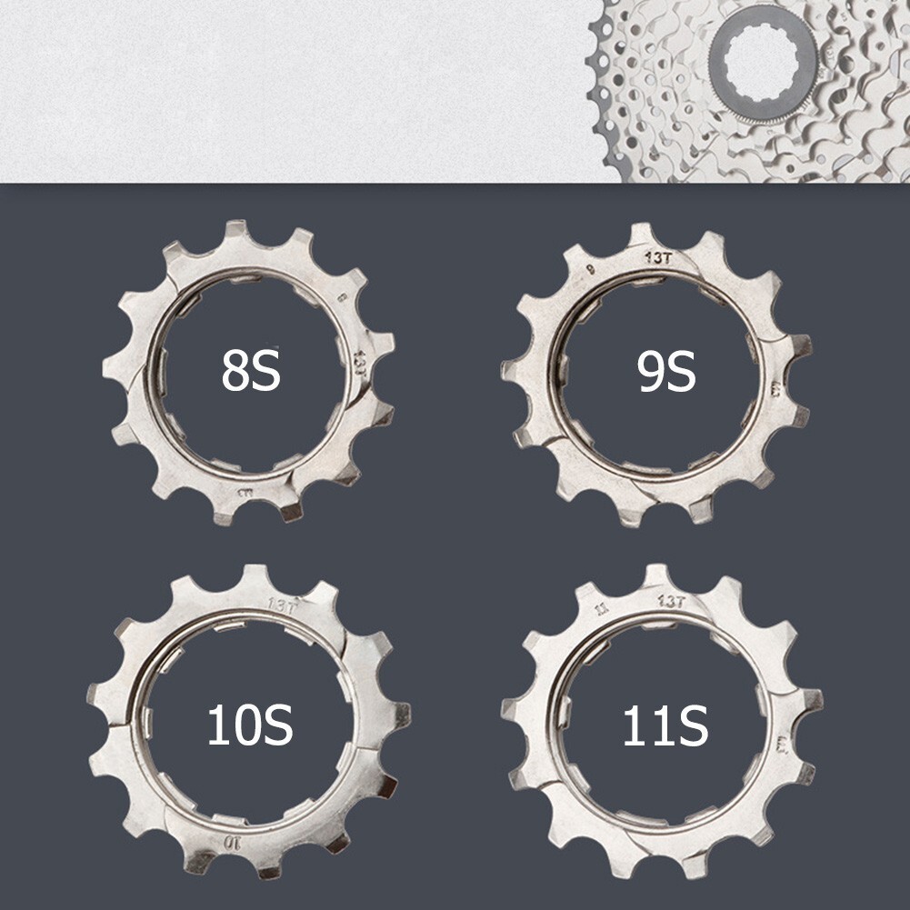 Bicycle Cassette Cog 8-11S Sprocket 11-13T Flywheel Part For MTB Bicycle