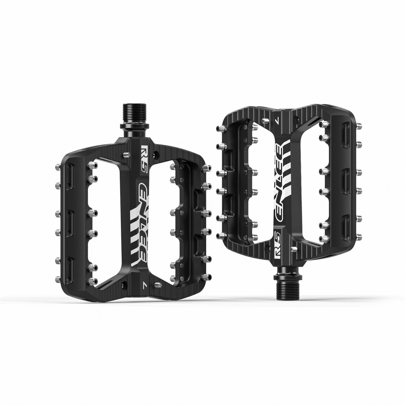 Bike Pedals Flat Platform Aluminum Alloy Sealed DU Bearing Anti-Slip MTB BMX