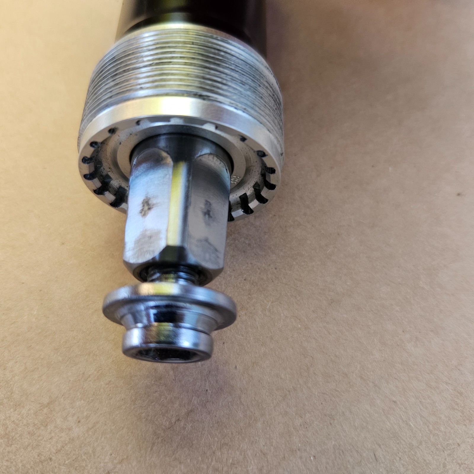 World Class Titanium 73mm Cartridge Bottom Bracket 109mm Spindle English Thread