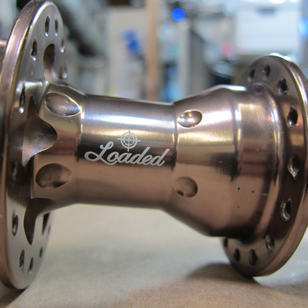 Loaded Precision Inc. 12mmx142mm 32H Rear 6-bolt Disc Hub Bronze Gravel XC MTB