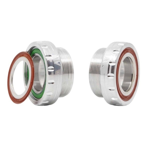 White Industries BB BSA Ceramic Silver 30mm Spindle