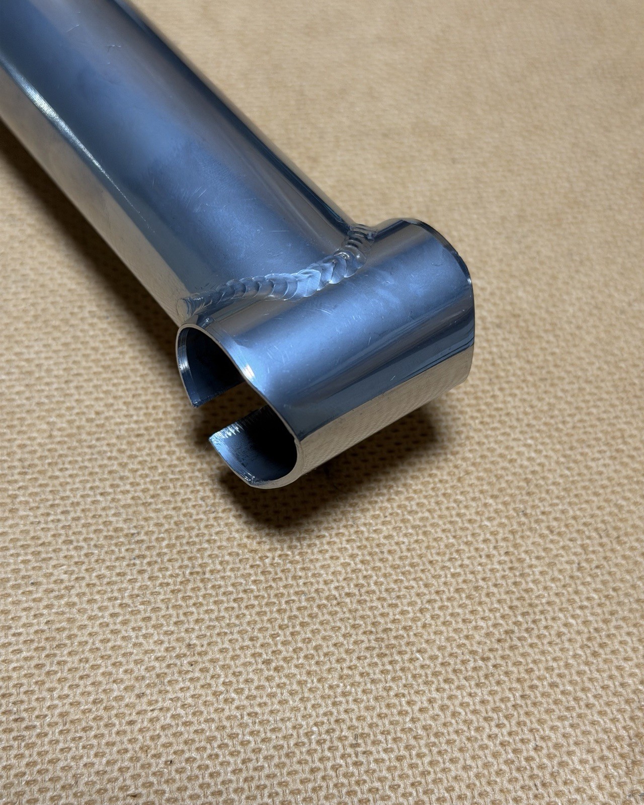 Vintage 1990s Steel Threadless Stem – 1 1/4″ Steerer, 125mm, 25.4mm Clamp