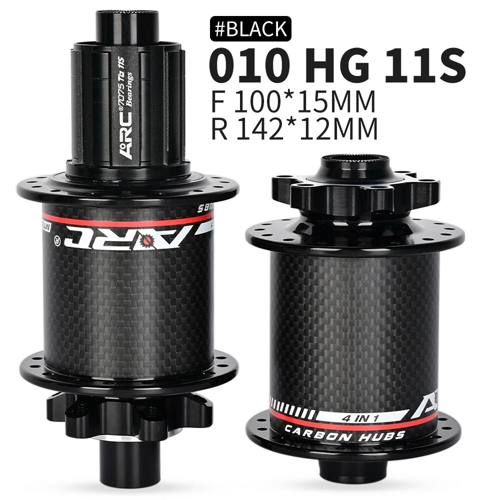 Carbon Fiber Mountain Bike Hubs 4 Sealed Bearing 6 Pawls 114 Click for HG XD MS