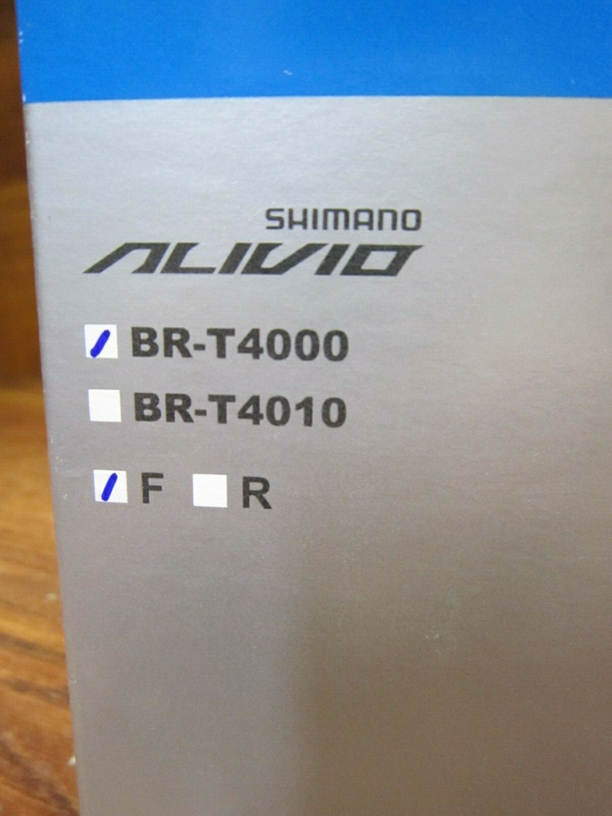 NOS SHIMANO ALIVIO BR-T4000 FRONT V-BRAKE CALIPER LEVERS – BLACK