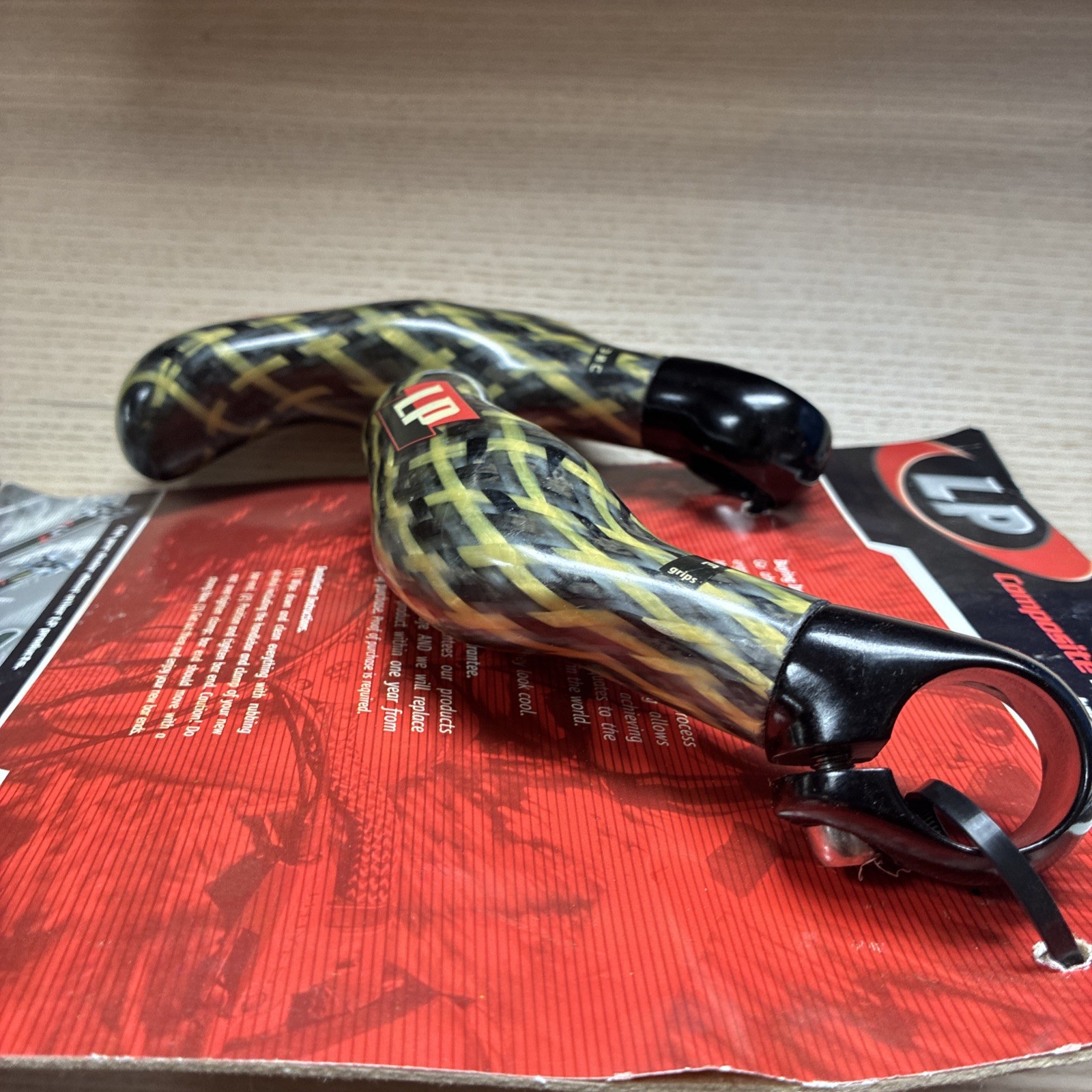 LP Carbon Bar Ends New Made In The USA Vintage Mtn Mtb
