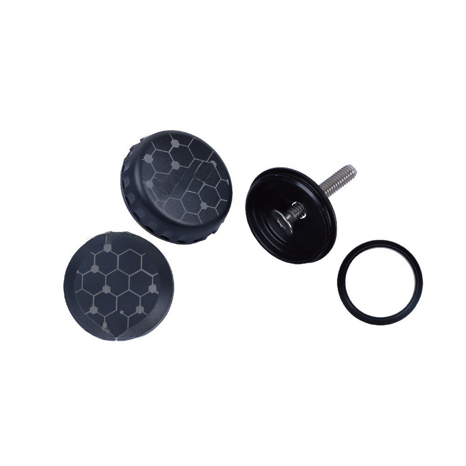 Aluminum Alloy Top Cover Bicycle Headset Top Cap Engraved Beer Cap Look