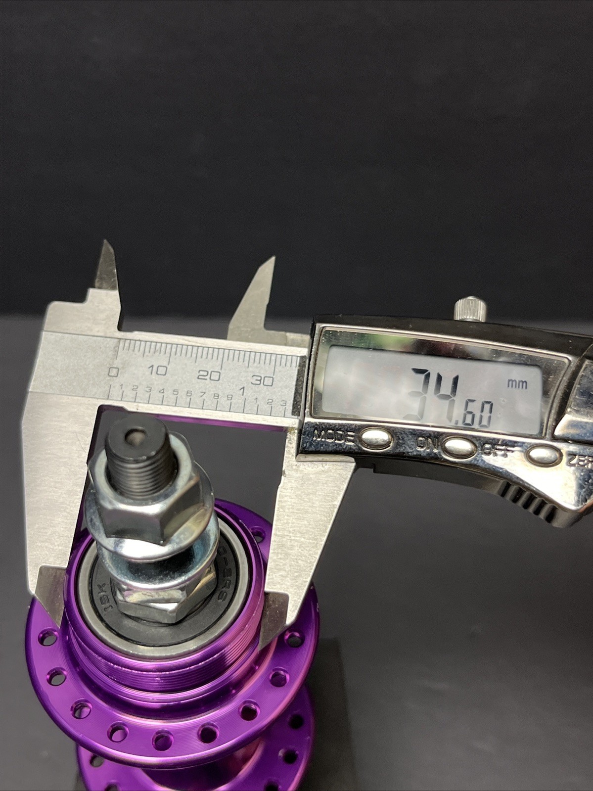 36H Sealed Low Flange Anodized Purple Alloy Bmx Bike Bicycle Hub Set Fit Haro GT