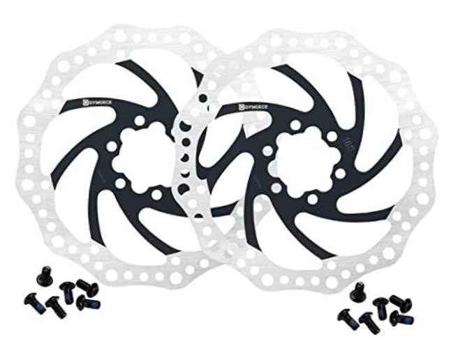 2 Pcs Bike Disc Brake Rotors with 12 Bolts 140mm*2pcs Black-R