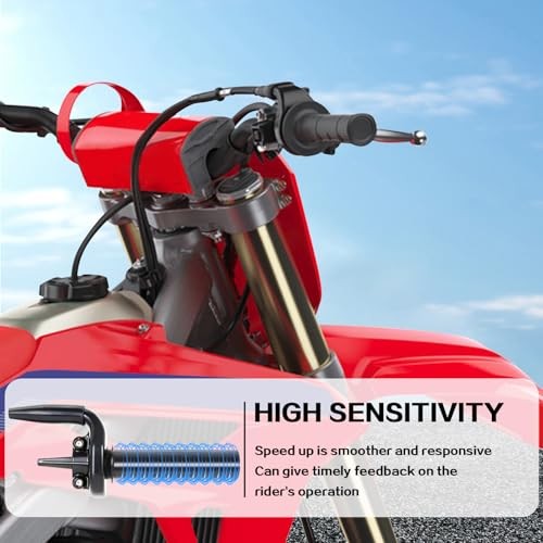 Dirt Bike Throttle Tube Handle Twister for CRF250R 2004-2014 CRF450R 2002-2014