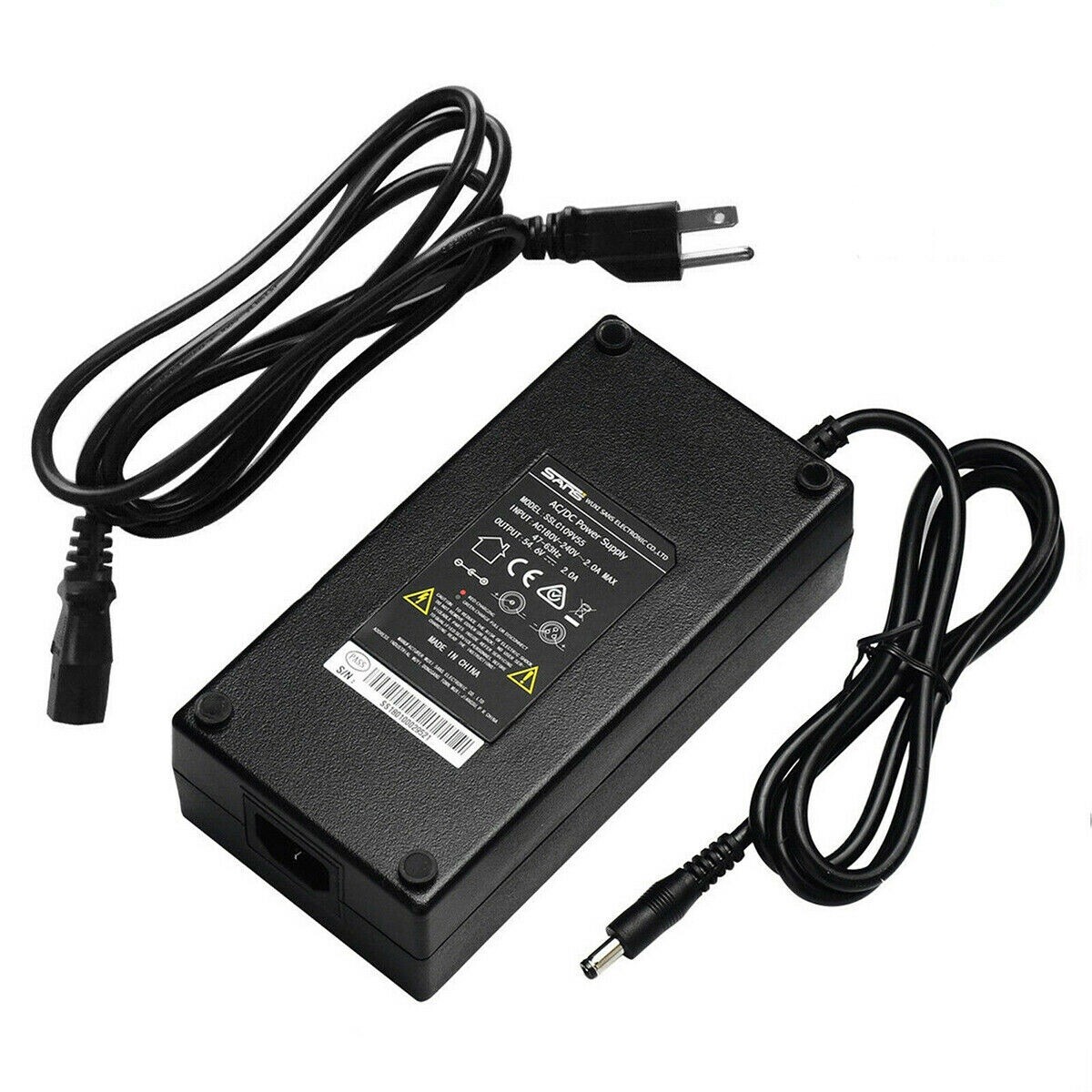 Original SANS Li-Ion Ebike Battery Charger DC2.1 Plug for 48V Battery 54.6V 2A