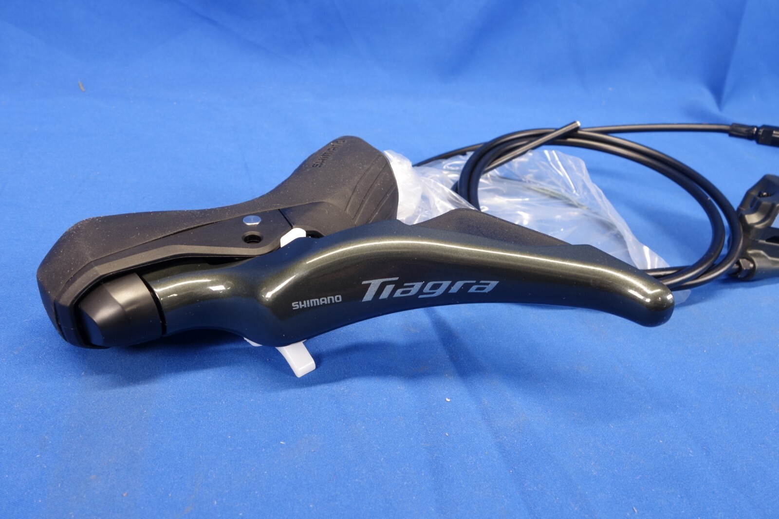 New Shimano Tiagra LEFT/Front ST-4725 Shifter/BR-4770 Hydraulic Flat Mount Brake