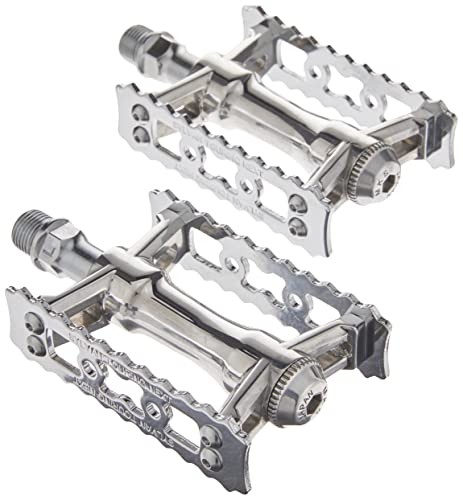 Sylvan Touring Next pedals, silver, left and right set.