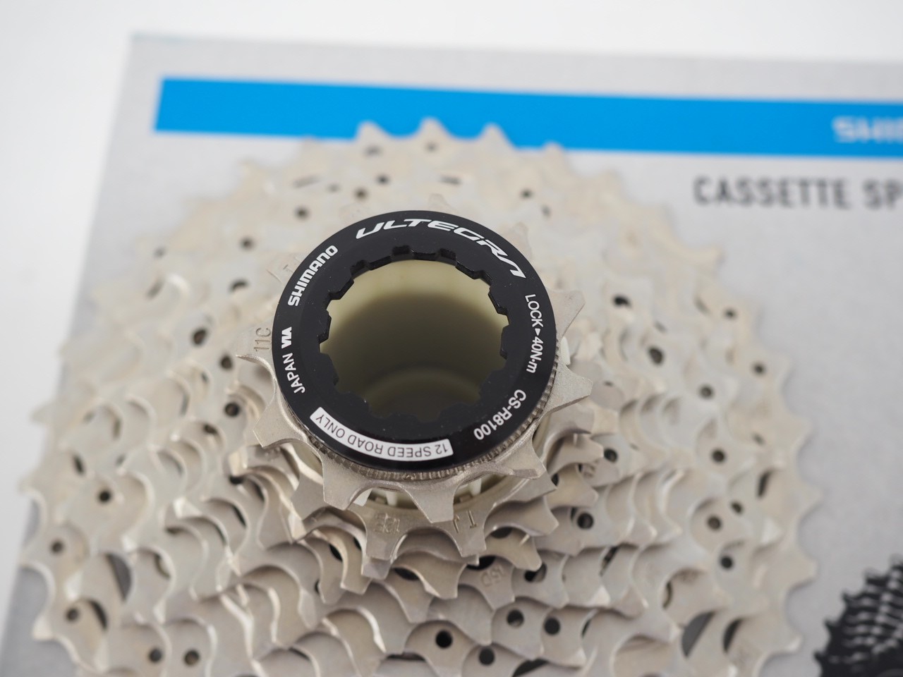 New! Shimano Ultegra CS-R8100-12 Road Bicycle Cassette 12 Speed 11-34T Silver