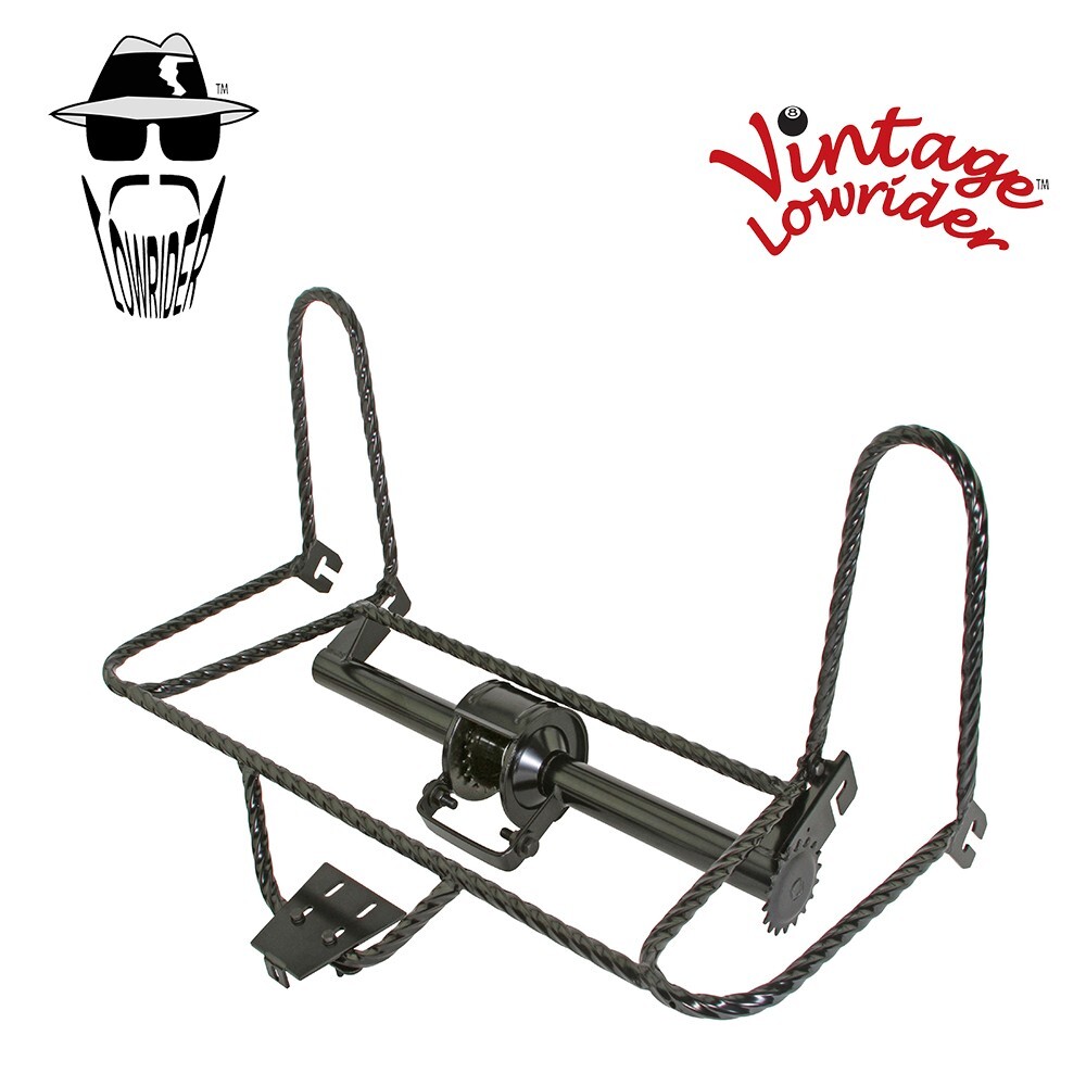 F&R Original Lowrider 20″ Tricycle SQUARE TWISTED Conversion 3 Wheel Kit BLACK