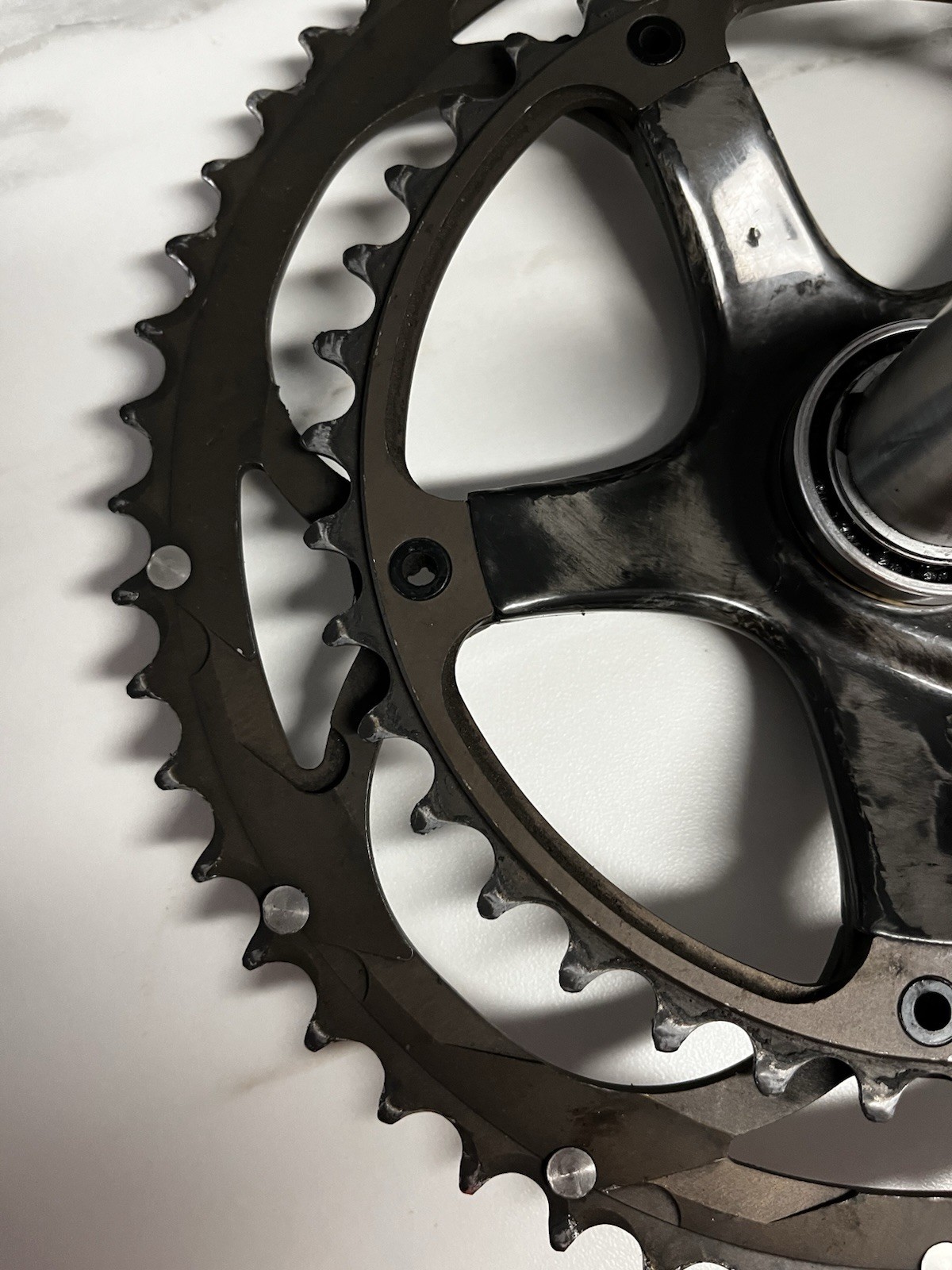 Campagnolo Super Record Ultra-Torque Carbon Road Crankset 170mm, 53/39.
