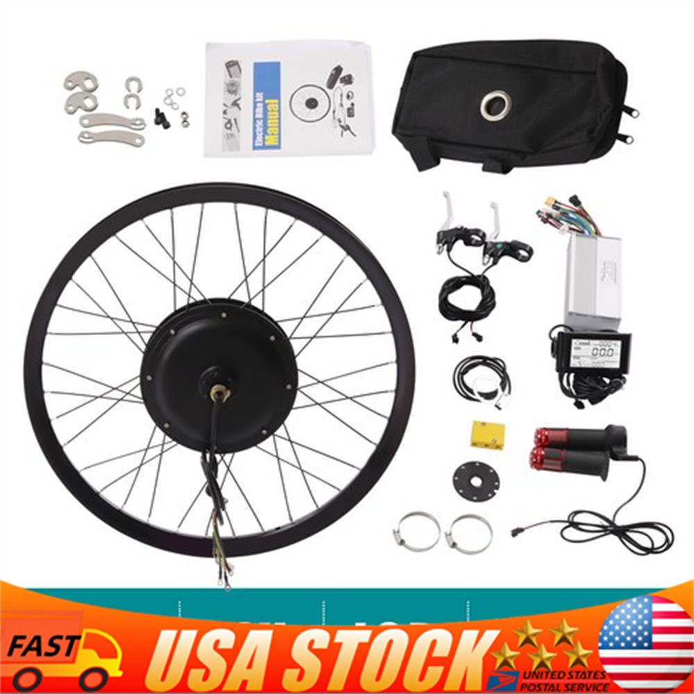 Electric Bicycle Conversion Kit 72v 2000w Rear Wheel E-bike Conversion Kits
