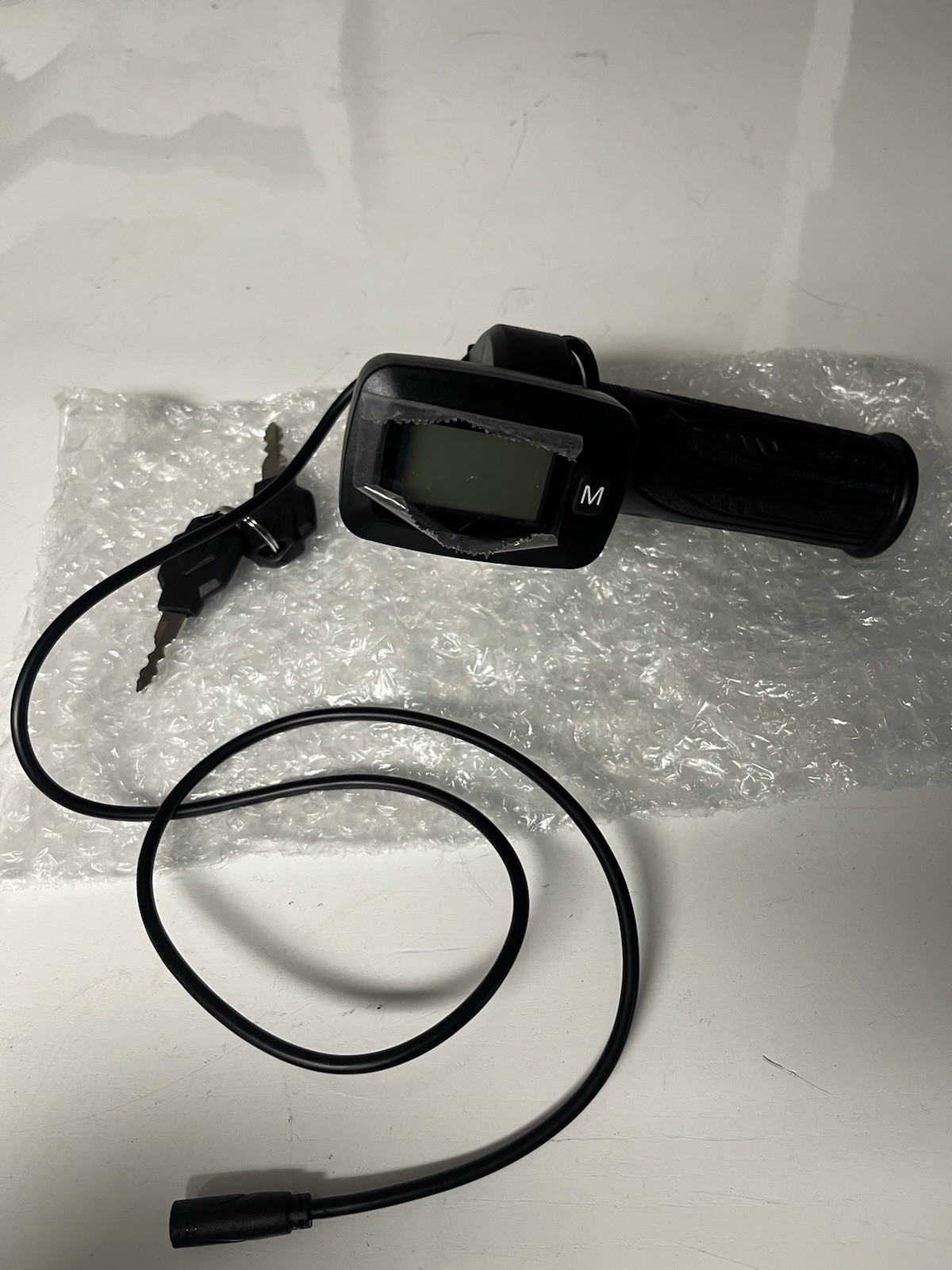48V Ebike Speedometer Throttle with M Key Replacement for Tuttio Soleil 01