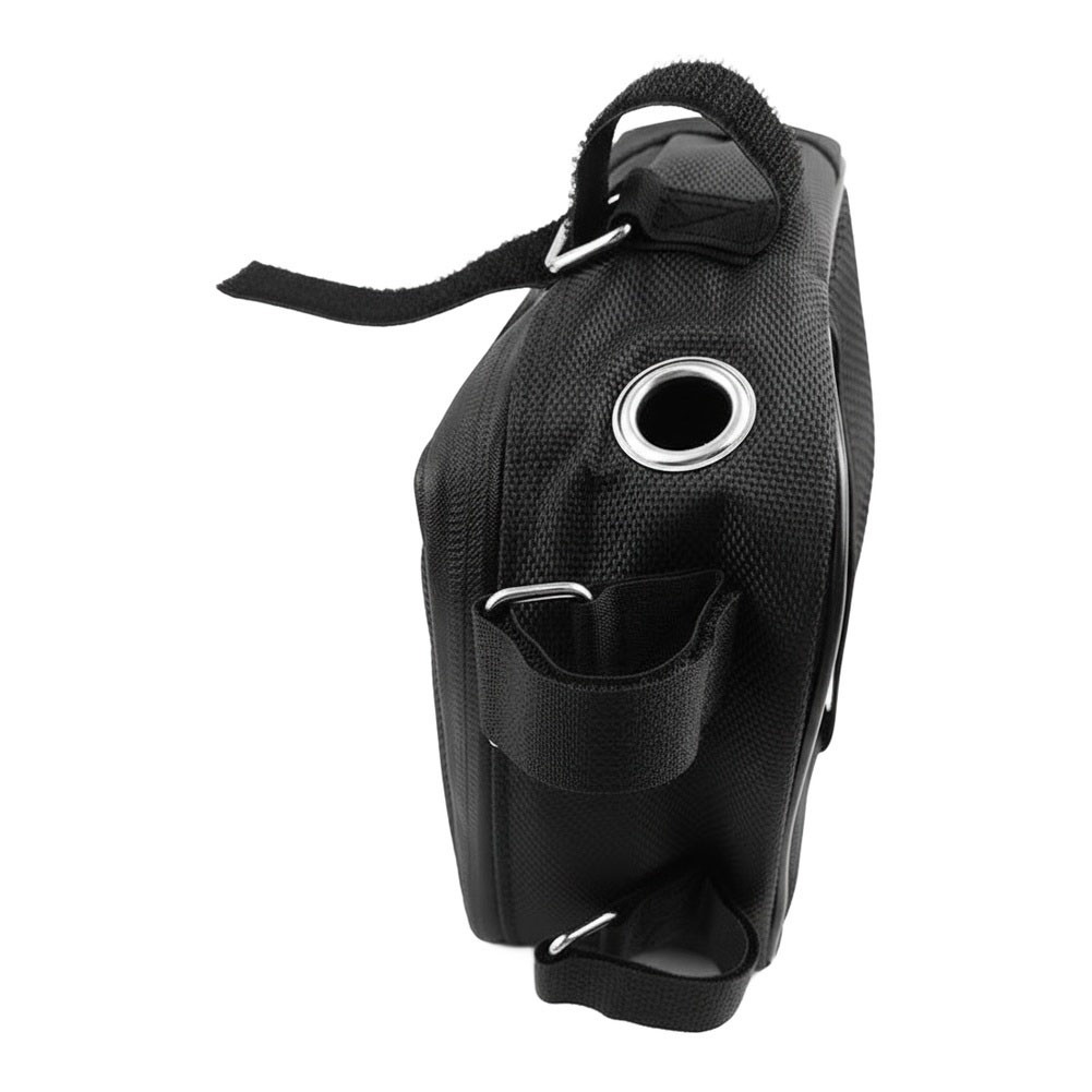 Electric Bicycle Battery Bag with Cable Management and Secure Frame Attachment