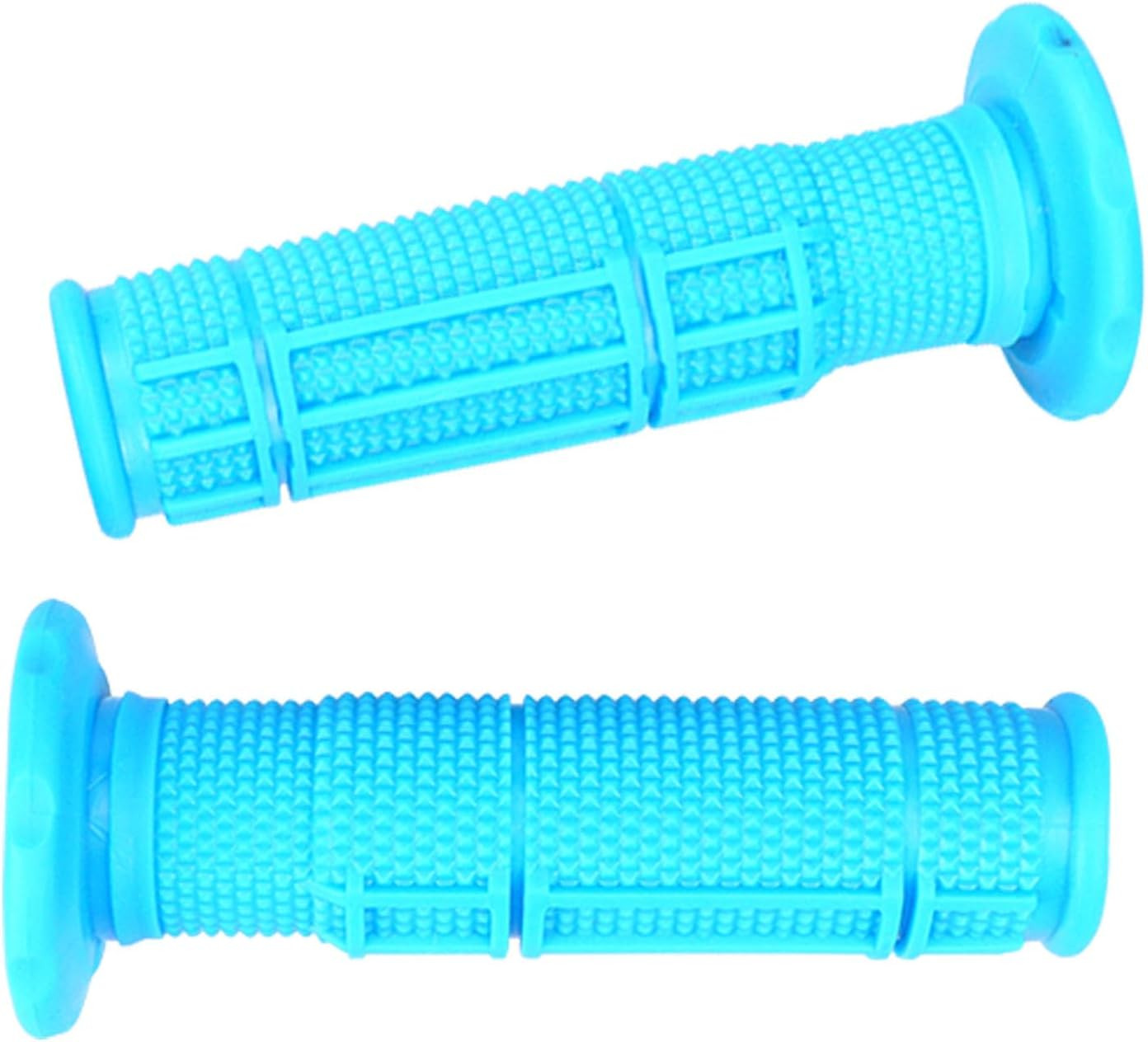 7/8» ATV Grips Upgrade Universal Handlebar Grips Soft Rubber Thumb Throttle