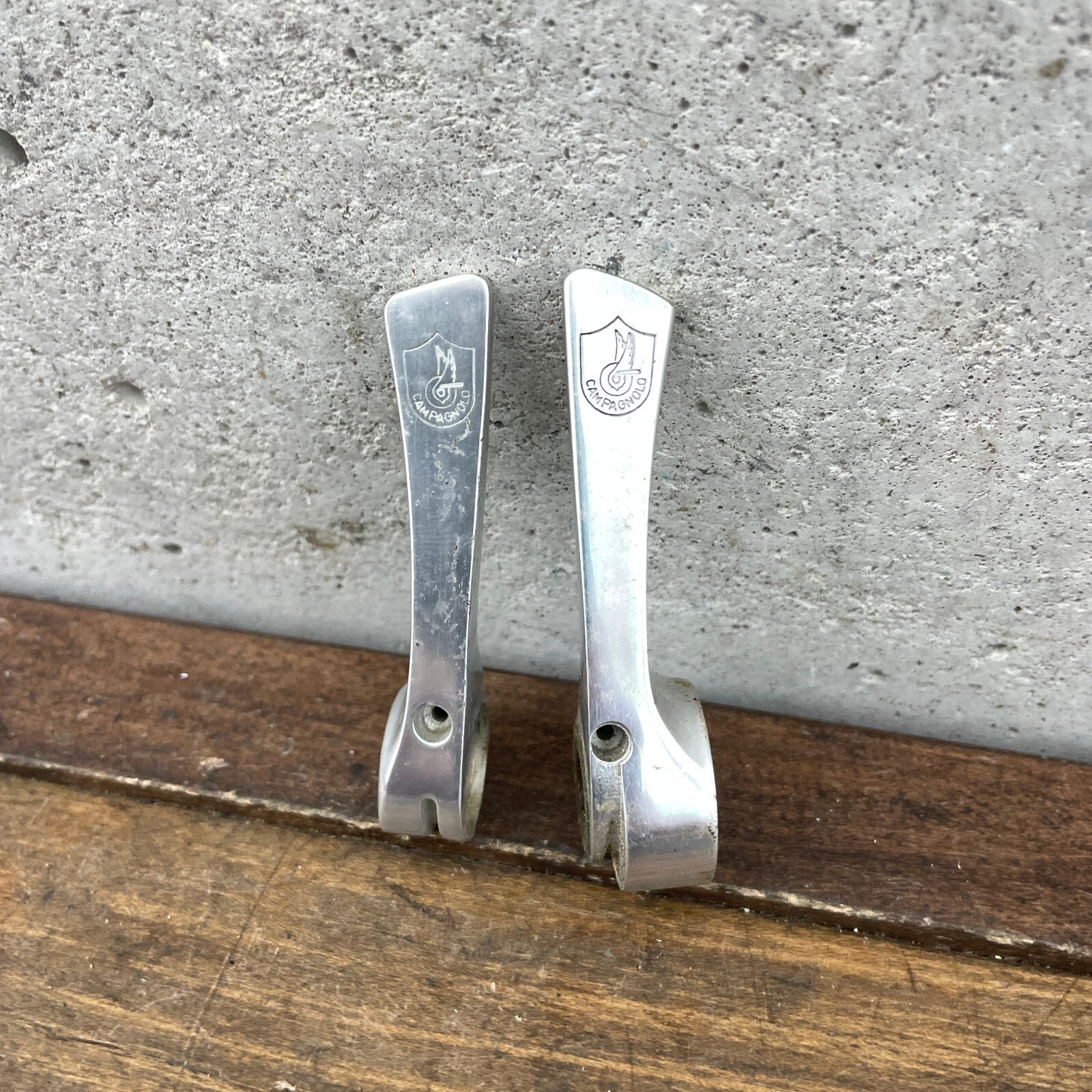 Vintage Campagnolo Syncro Shifter Set Down Tube Braze On Index Shifter Record A4
