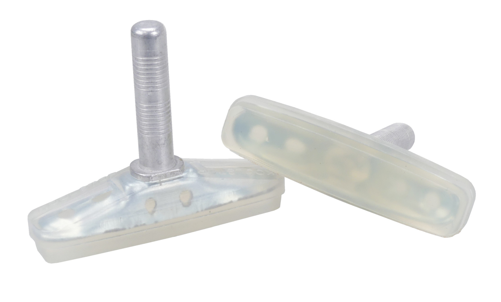KOOL STOP Flatland bicycle BMX CANTILEVER brake pads CLEAR