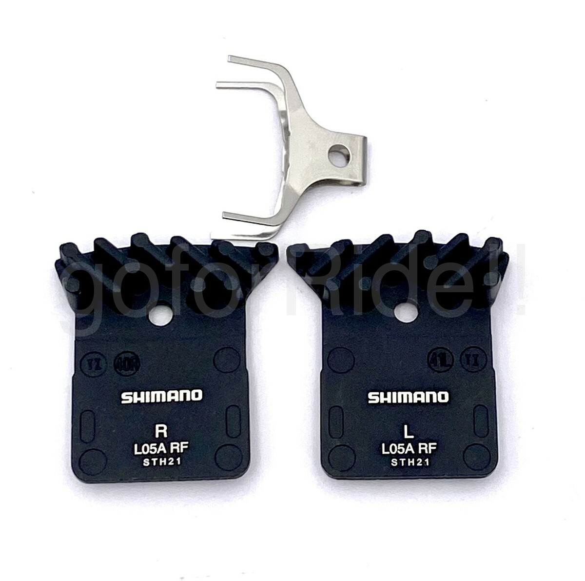 2x Shimano L05A RESIN PADs+FIN,L03A/L02A fit Dura-Ace Ultegra DISC Brake Caliper