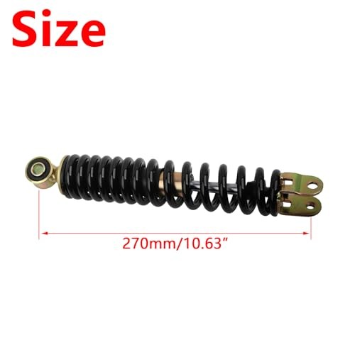 Minho Motorcycle Rear Shock Assembies 270MM/10.63″ Compatible with 270mm
