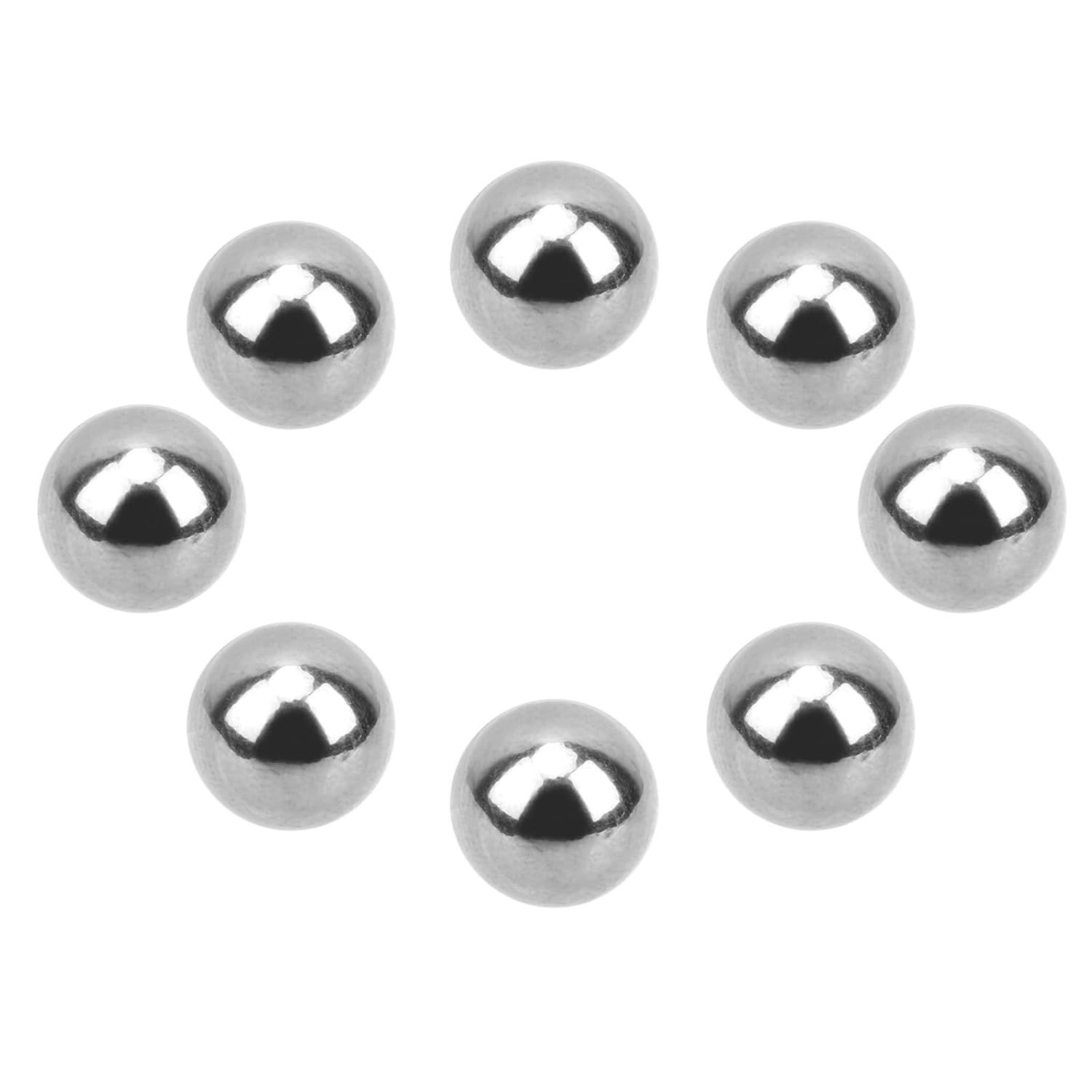 Durable 5.5mm Stainless Steel Bearing Balls – 100 Count for Varied Applications