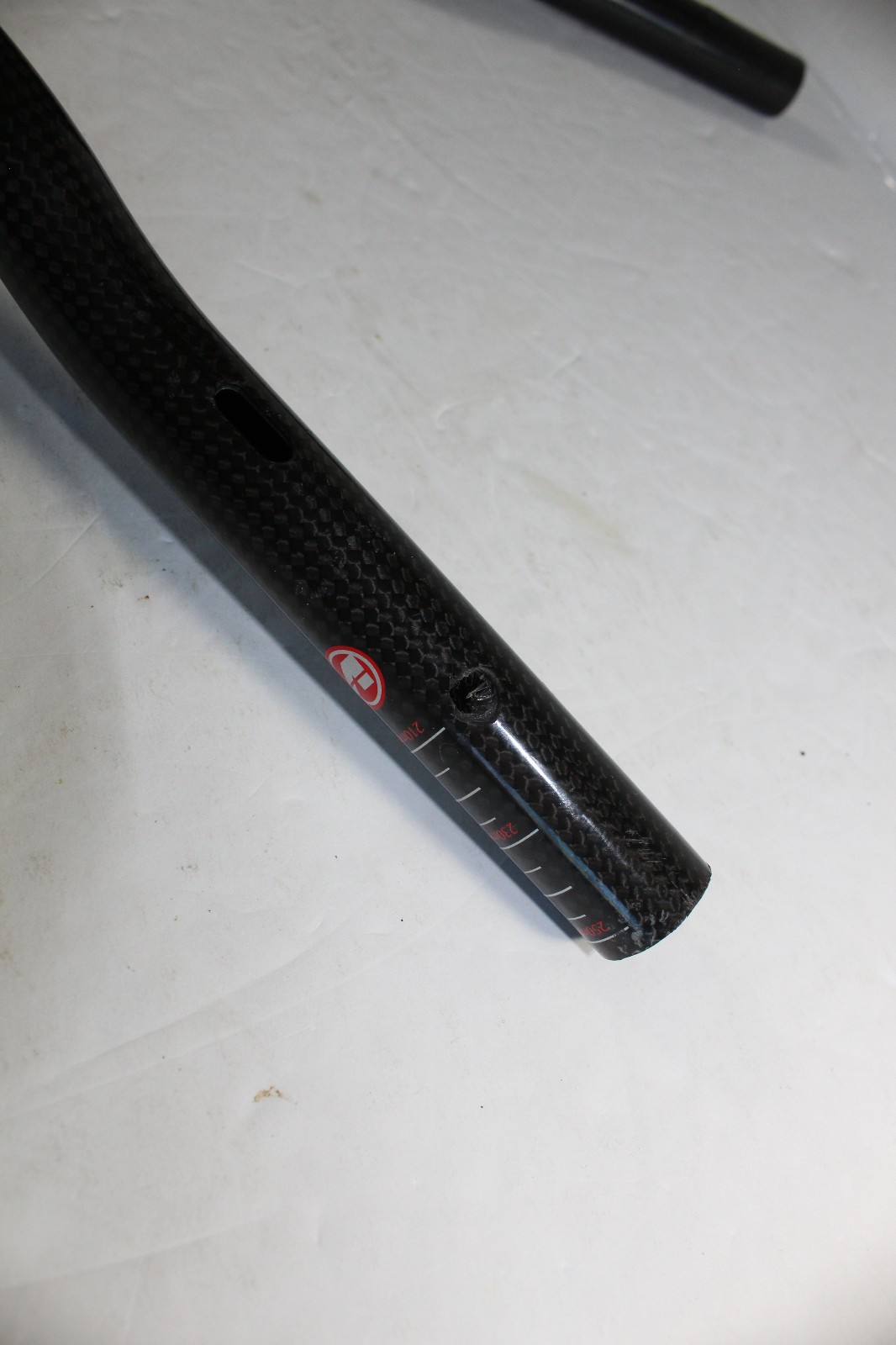 Vision Aerobar Clip On Carbon Fiber