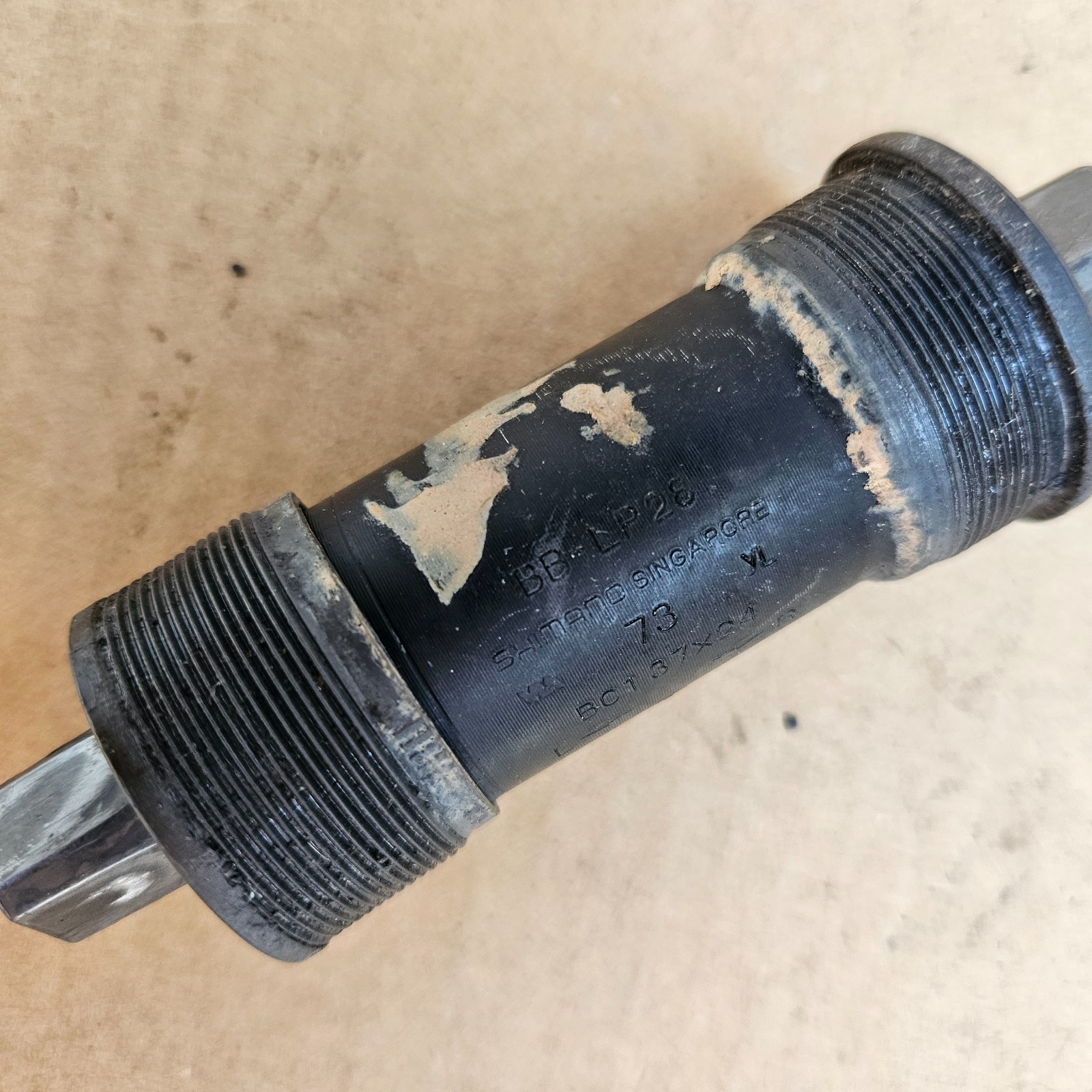 Vintage Shimano BB-LP28 Cartridge Bottom Bracket Sealed Bearing 68mm x 113mm