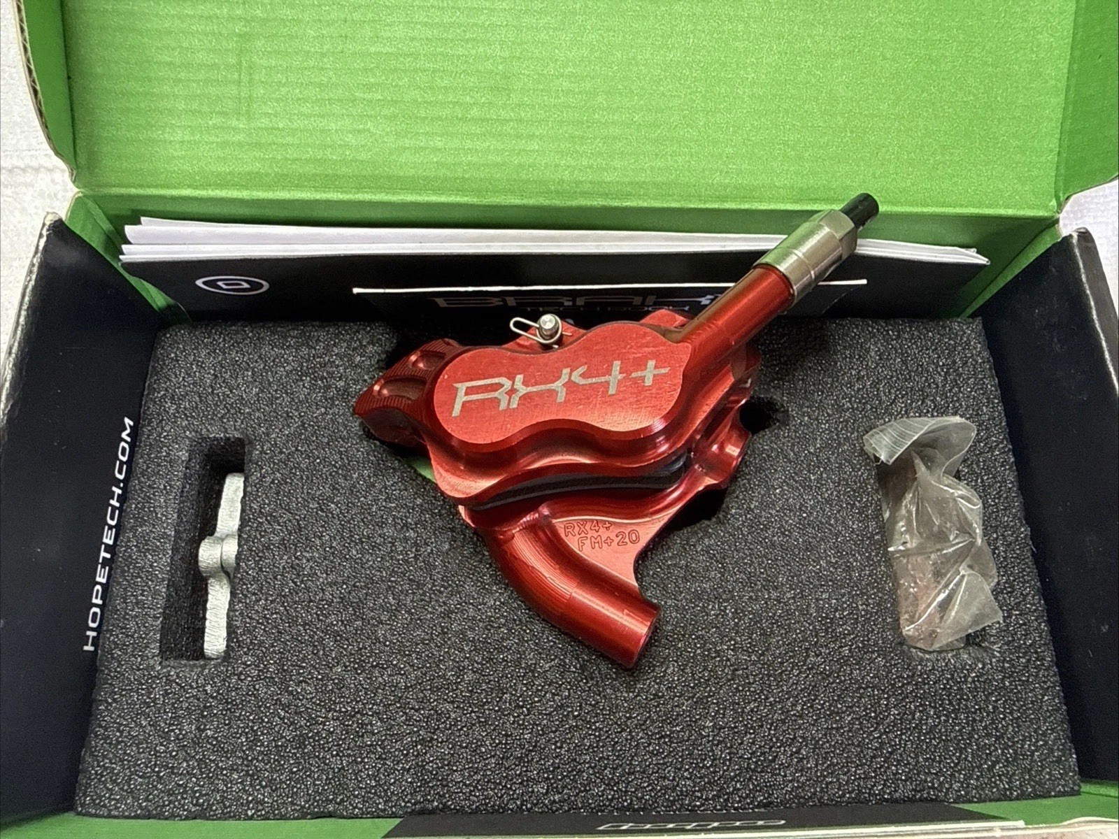 Pair Hope RX4+ dot FMF +20 And FM+20 Red Front And Rear