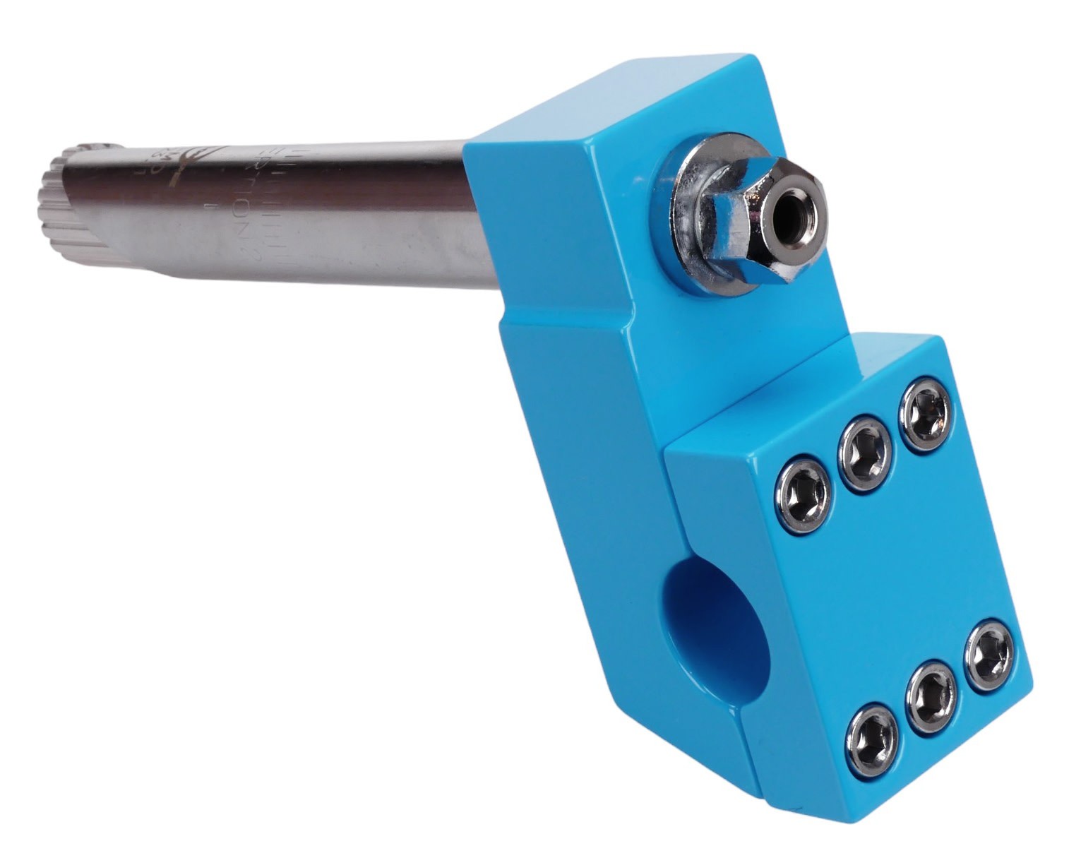 Dia-Compe Iliad 6 bolt BMX freestyle quill stem (21.1mm) – MAUI BLUE