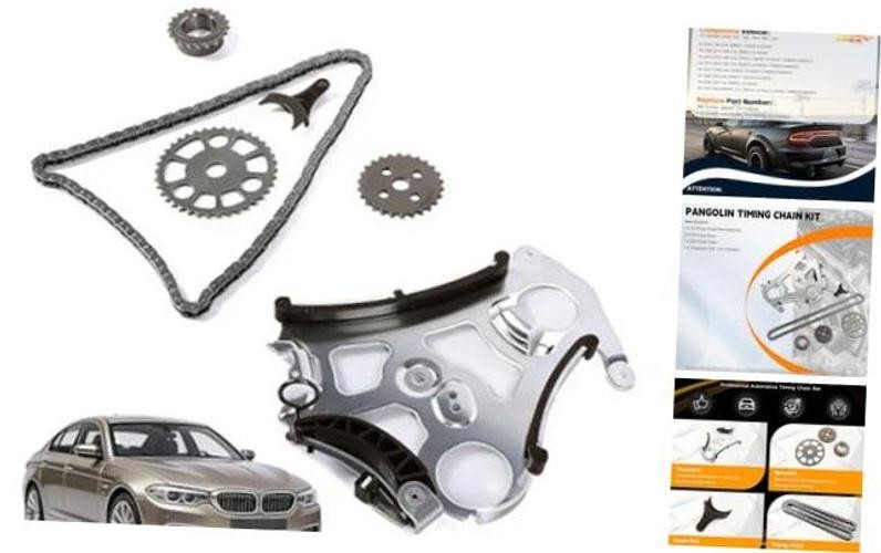 Oil Pump Guide Chain Gear for N51 N52 N54 528 530 X3 X4 X5 N52 N55 3.0 2.5