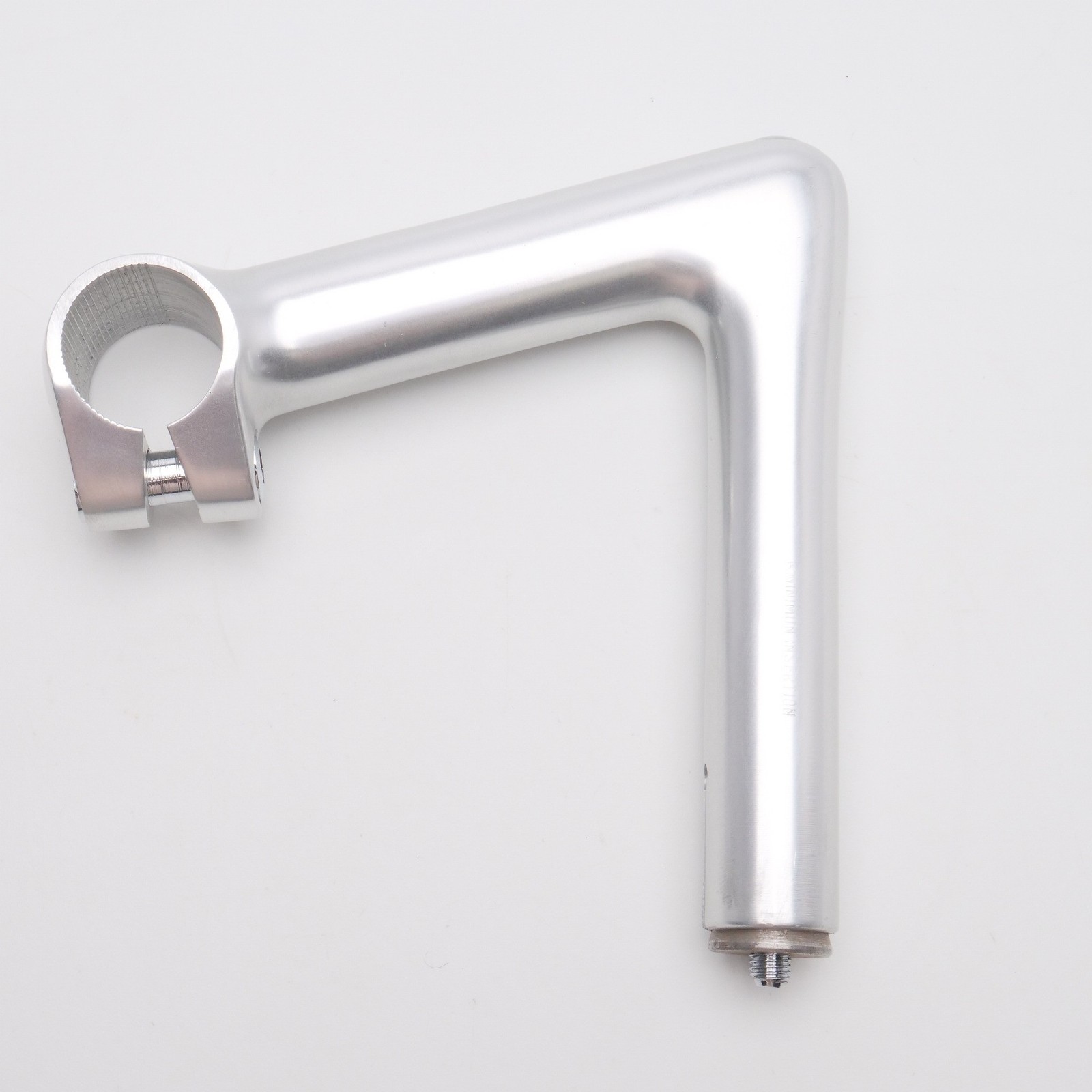NOS Cinelli 1A Stem Quill 115mm Milano Logo 26.4 Silver 1″ Threaded Vintage