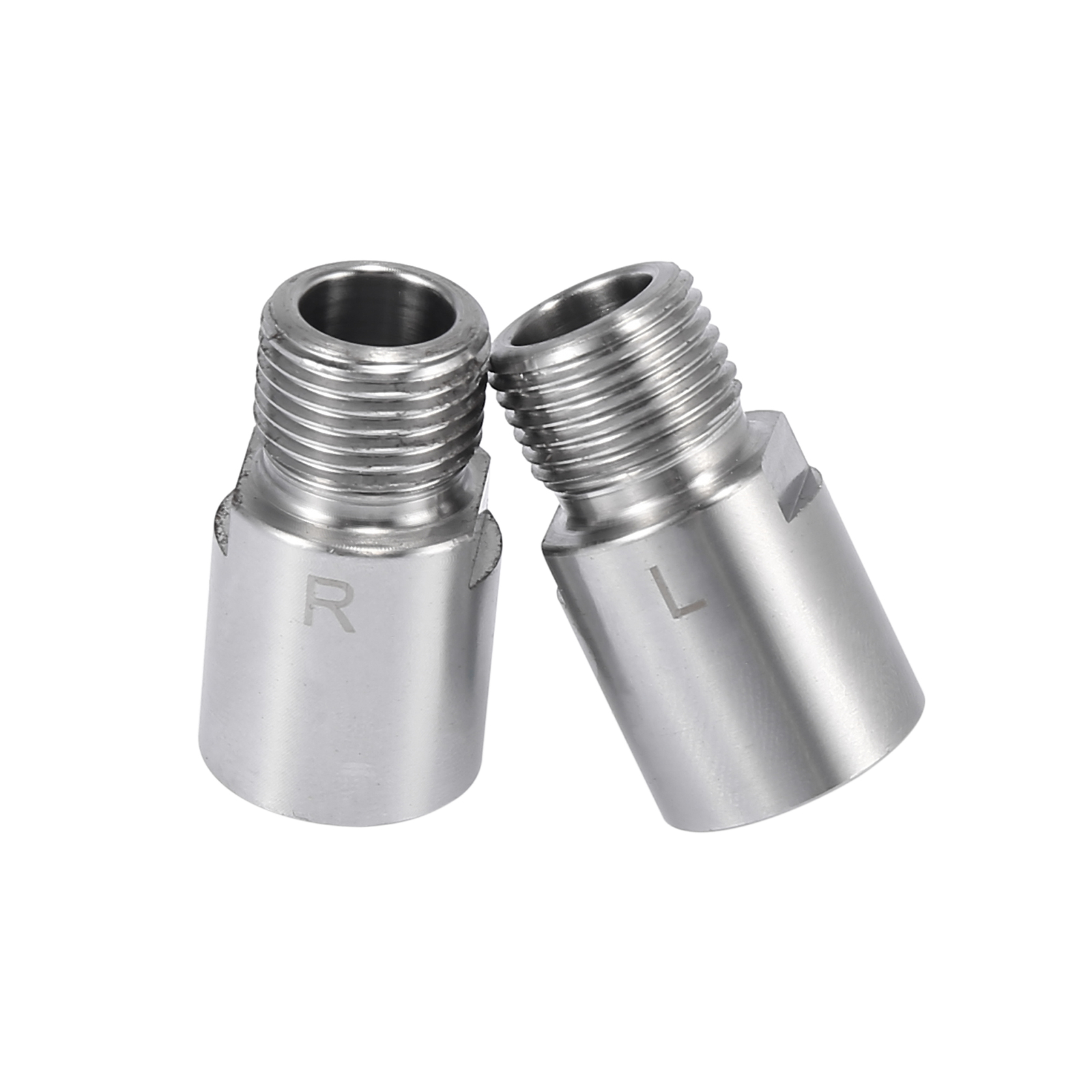 Pack(2) Bicycle Pedal Adapter Extended Pedal Spacer for 9/16″ Threaded Pedals