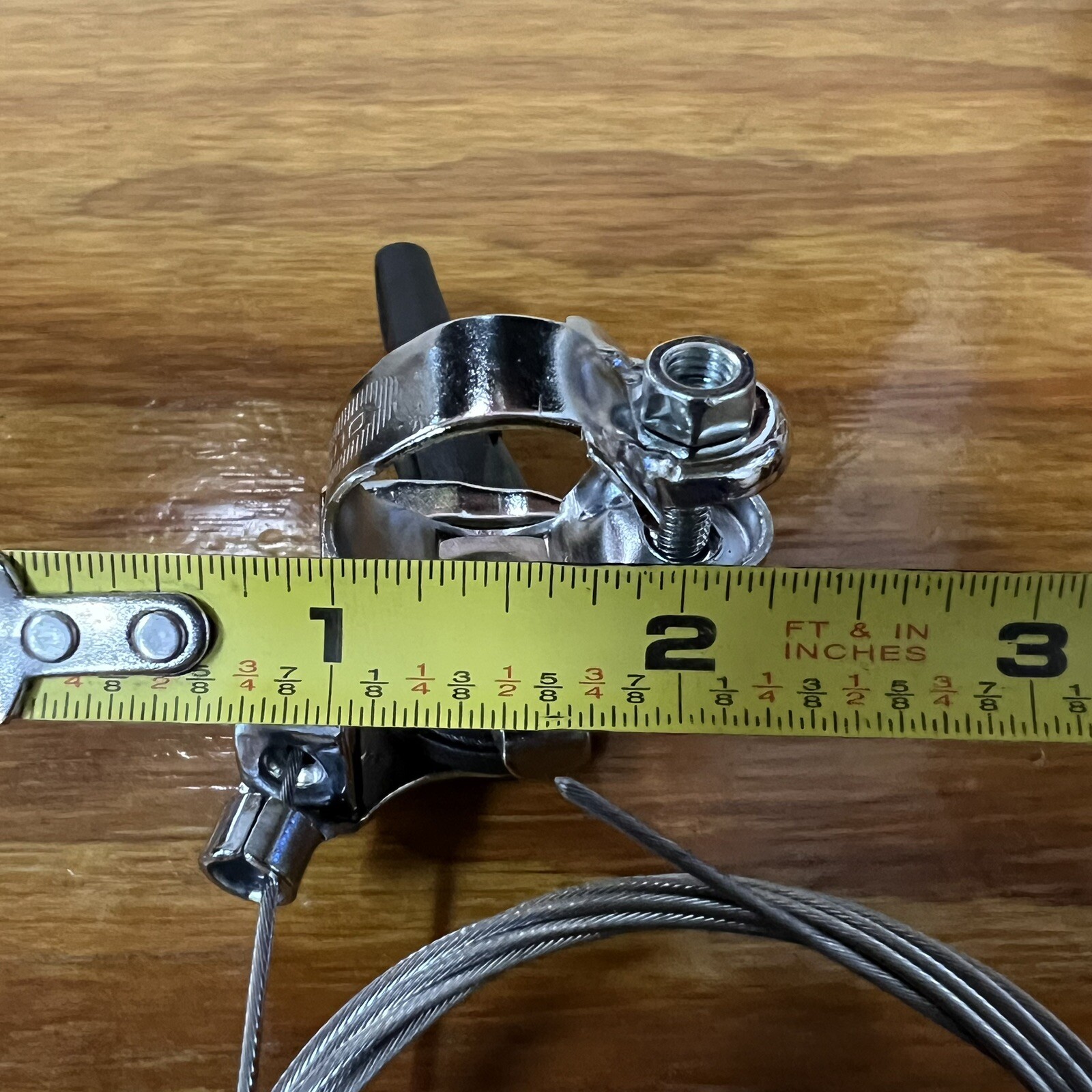 SHIMANO 5 SPEED FRICTION SHIFTER STEM MOUNT CLAMP ON BLACK VINTAGE NOS JAPAN