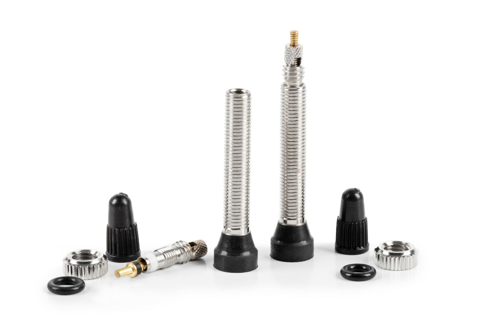 Tubeless presta valves stems brass removable core for mtb/road 40mm