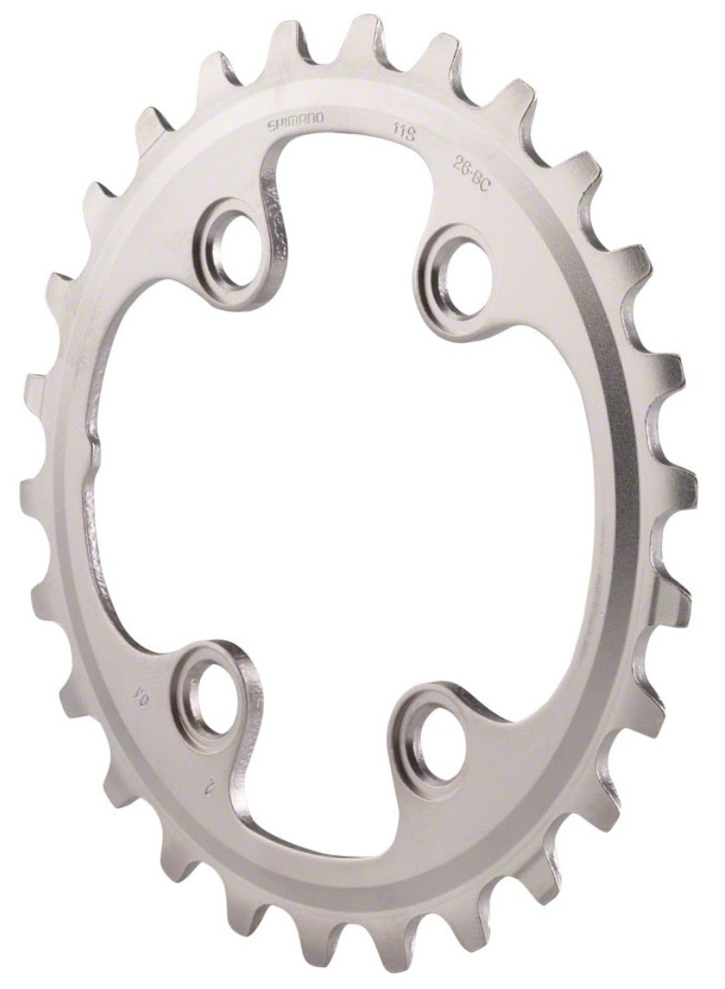 Shimano XT M8000 26-Tooth 64mm 11-Speed Inner Chainring for 34-26t